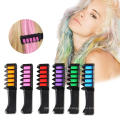 6colors Temporary hair color comb hair Pastels Kit